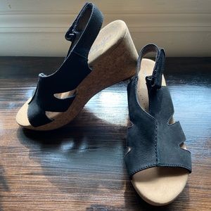 Clarks Annadel Eirwyn Wedge Sandals